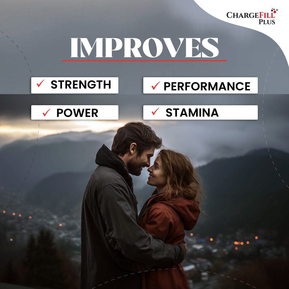 <strong>CHARGE<span style="color: #c30b0b;">FILL</span>®</strong>– Best Ayurvedic Medicine For Stamina, Power And Performance - Image 2
