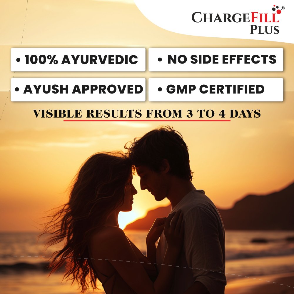 <strong>CHARGE<span style="color: #c30b0b;">FILL</span>®</strong>– Best Ayurvedic Medicine For Stamina, Power And Performance - Image 3